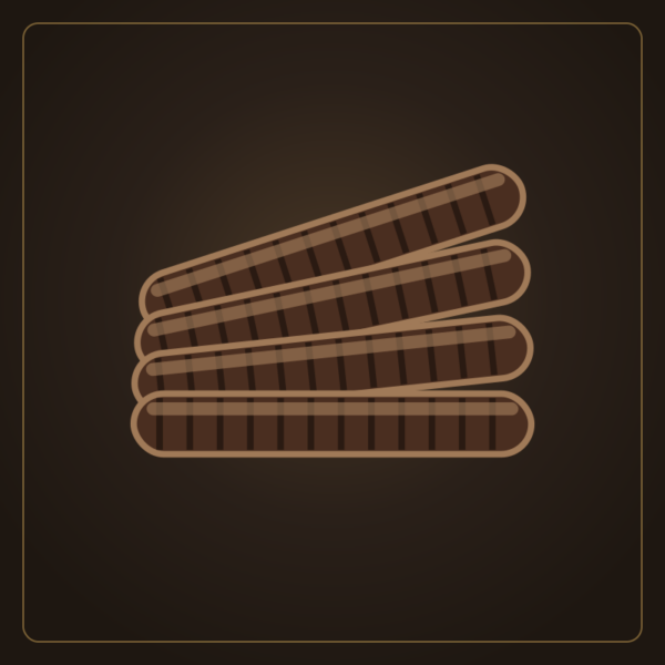 Illustration de bâtons de réglisse